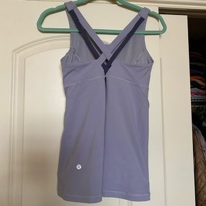 Lululemon purple bra top Sz 8